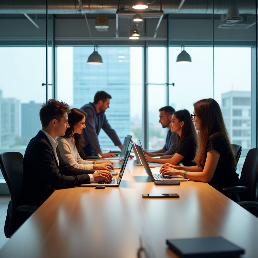 Náš tým marketingových odborníků v kreativním prostředí